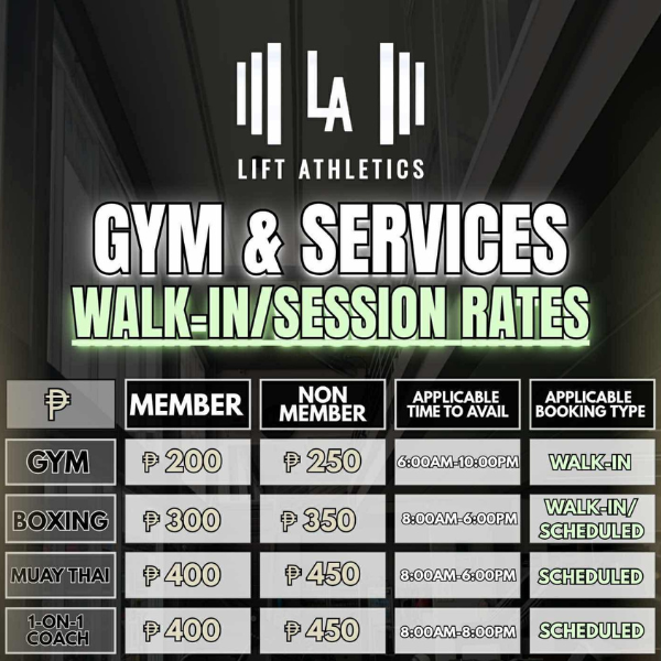 Fitness gym cdo | Rates