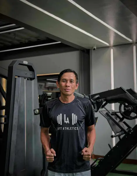 Boxing Trainer of Lift Athletics gym.